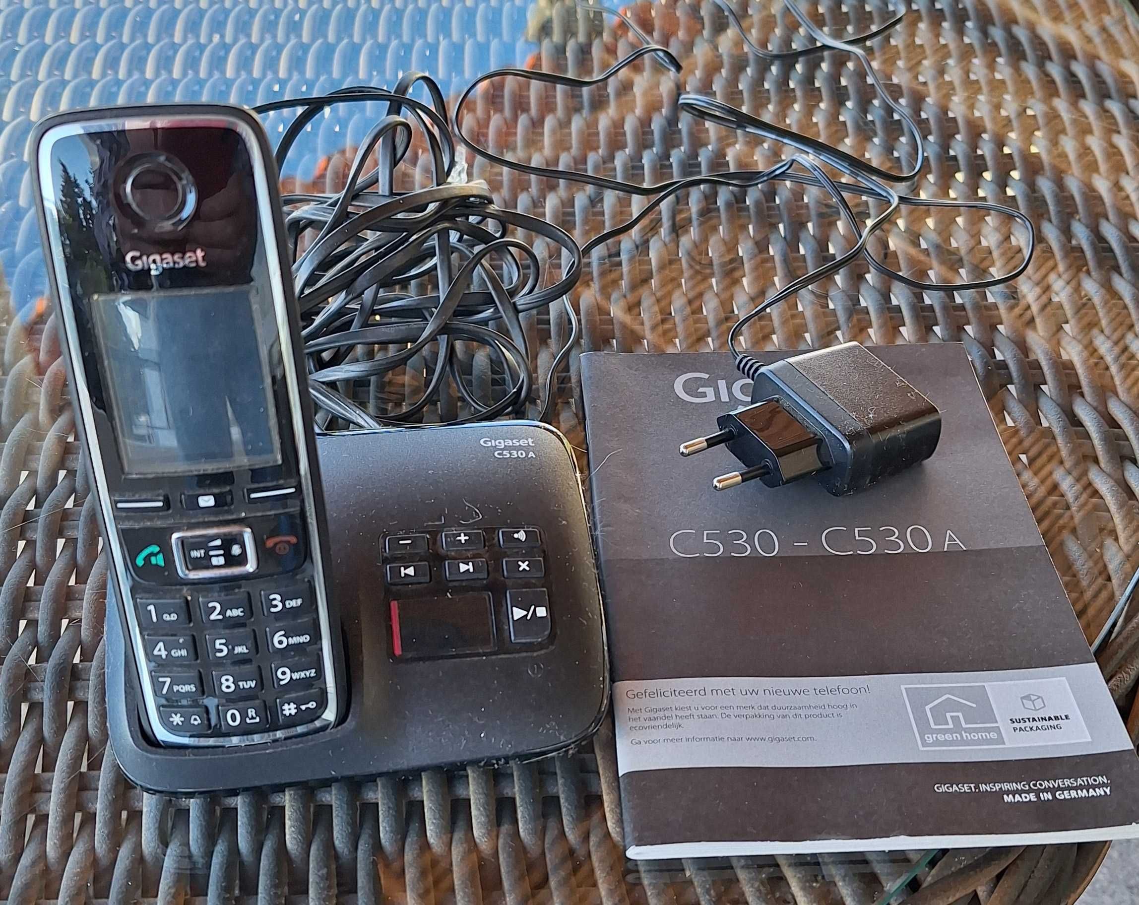 Siemens Telefone fixo sem fios com secretária eletrônica