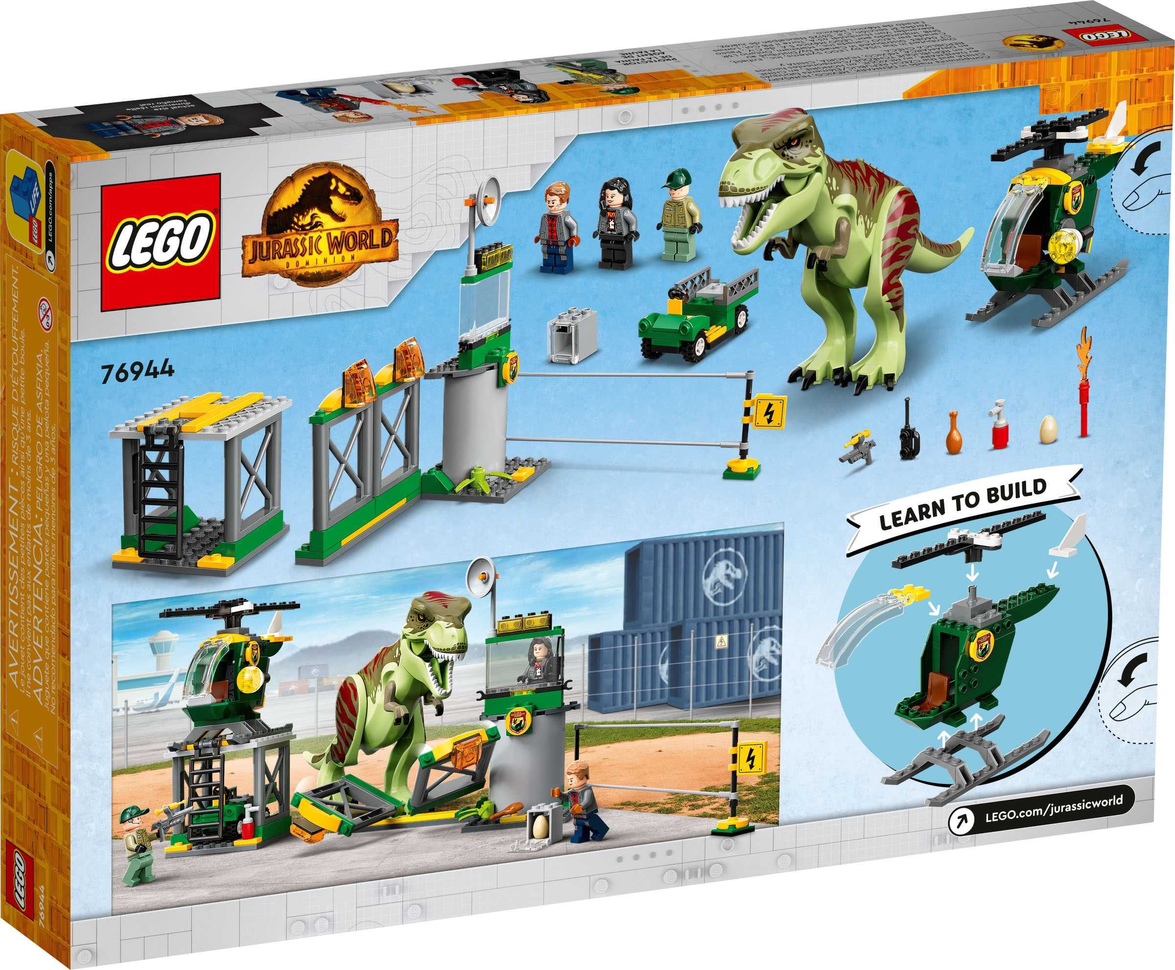 Конструктор LEGO Jurassic World Втеча Тиранозавра (76944)