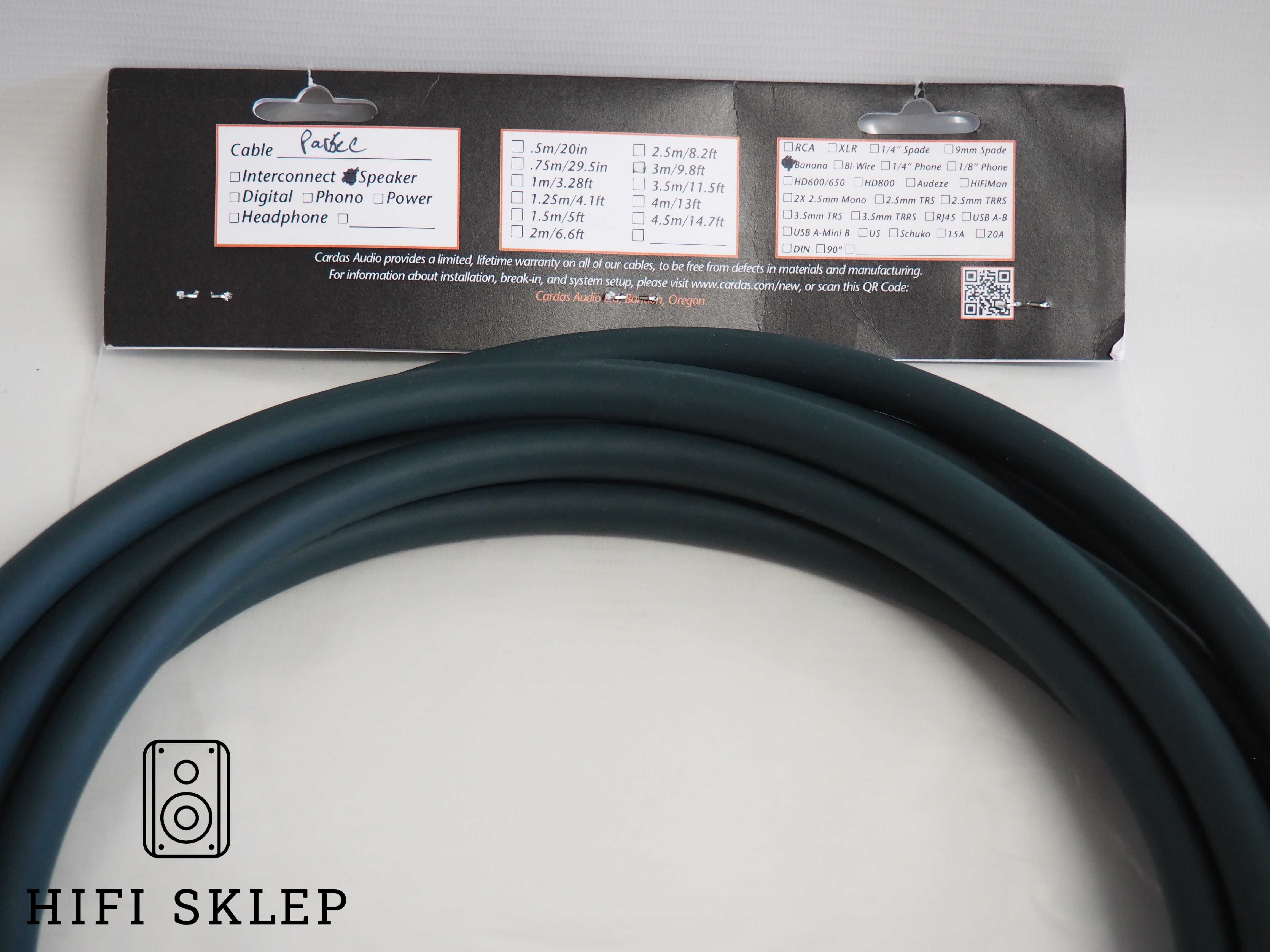 Cardas PARSEC -kabel głośnikowy 2x2m/zaproponuj cenę !!!