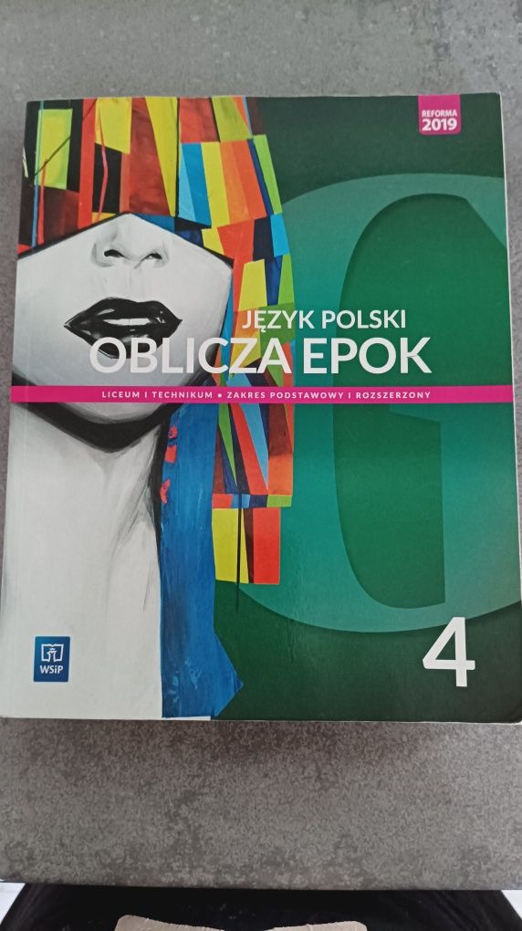 Podręcznik do języka polskiego zakres podstawowy i rozszerzony kl 4 LO