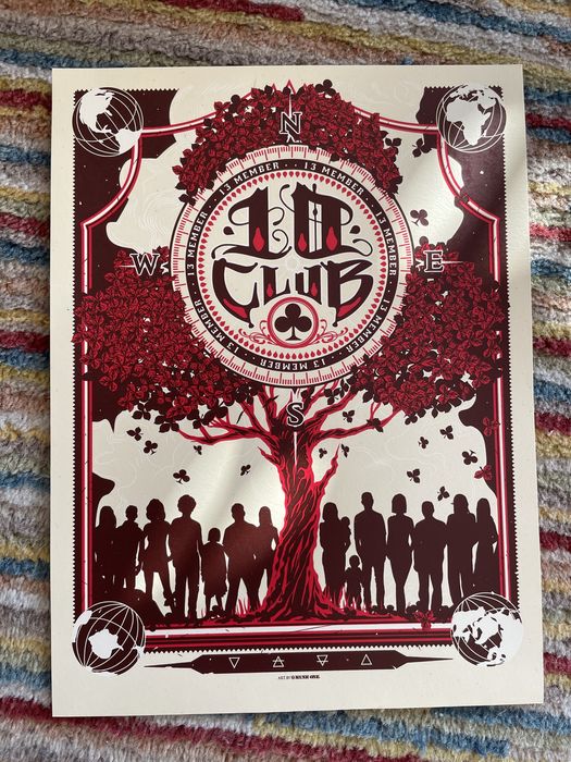 Pearl Jam - Ten Club - merchandise