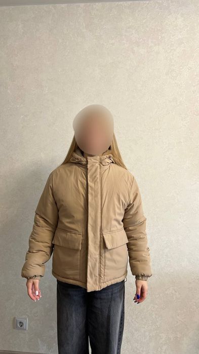 Двостороння зимова куртка. Куртка тедді