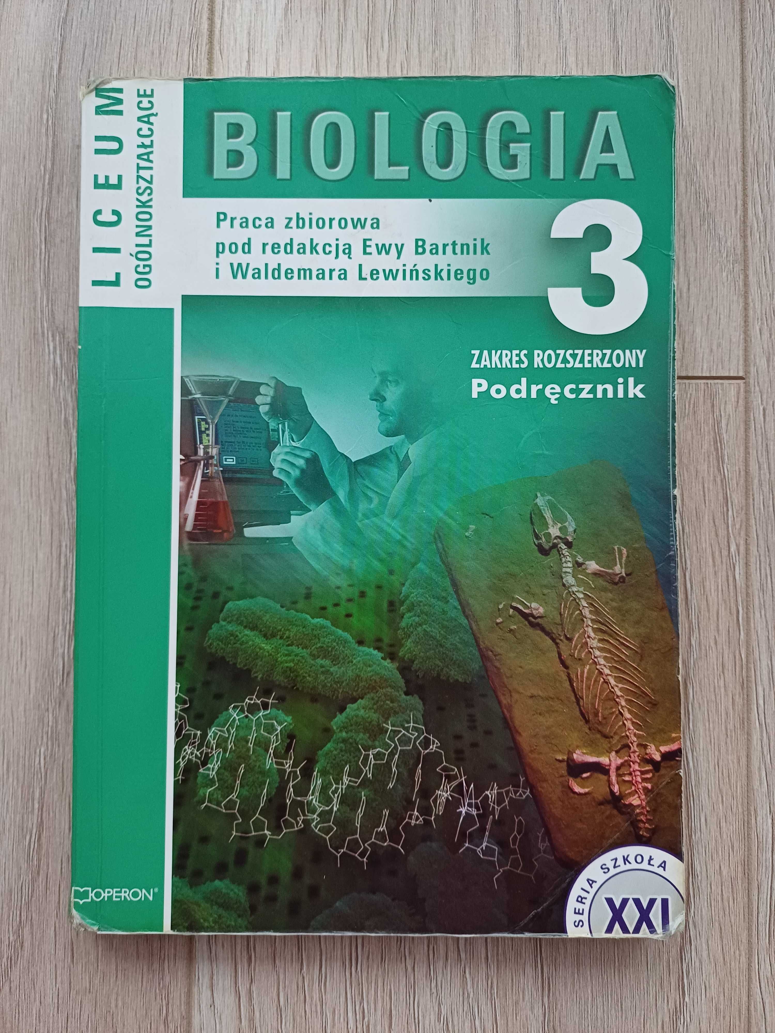 Podręcznik "Biologia 3" – liceum ogólnokształcące, zakres rozszerzony