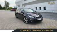 Peugeot 308 1.6HDI Panor Navi PDC Serwis Oryginał 191Tkm!!! Gwarancja 15mieś!!!