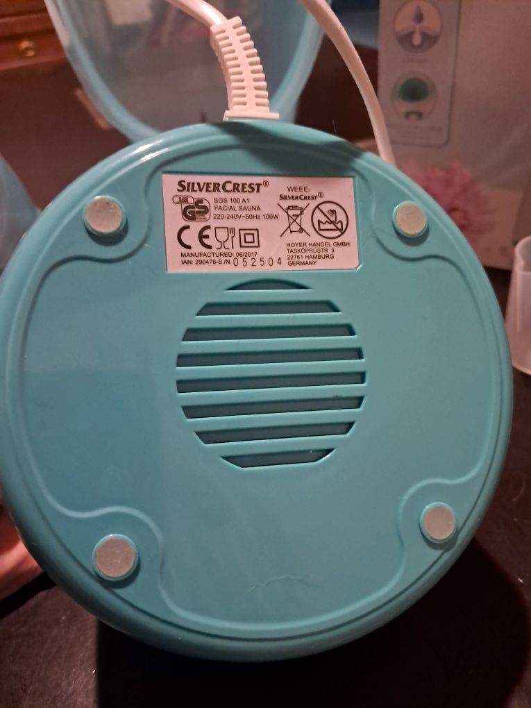 Sauna parowa na twarz, inhalator