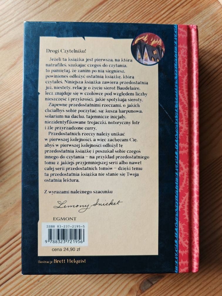 Lemony Snicket Seria niefortunnych wydarzeń K12 Przedostatnia pułapka