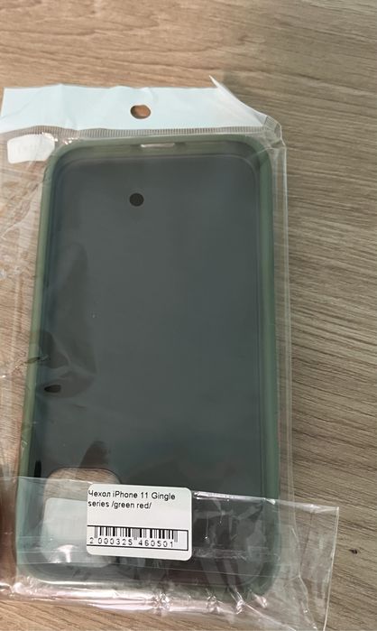 Чехол iphone 11 Gingle green red