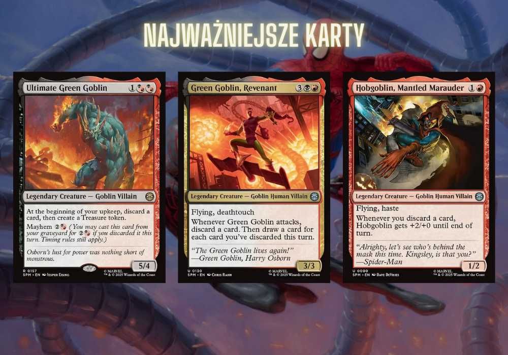 Magic the Gathering Commander | Spider-Man Norman Osborn Green Goblin