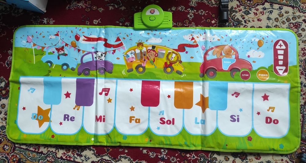 Музичний коврик, музыкальная дорожка, развивающий розвиваючий коврик,