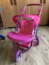 Smiki wózek spacerowy dla lalek różowy