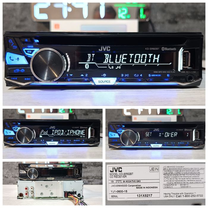 Процесорний JVC kd-r, kd-x ,kd-s/Bluetooth