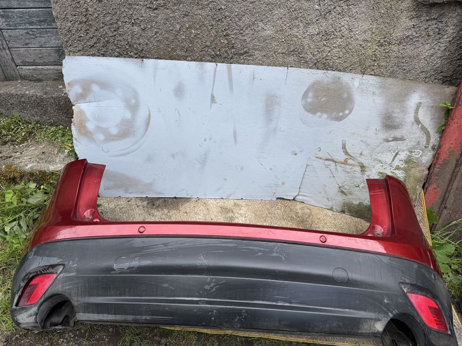Mazda CX5 Zderzak Tylny komplet 2012 czerwony
