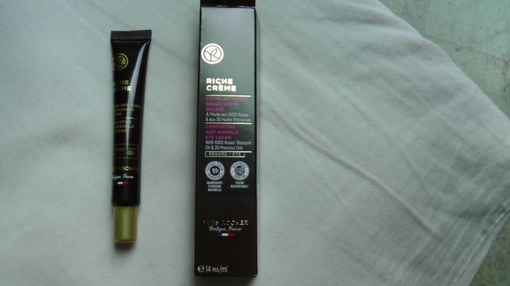 Przeciwzmarszczkowy krem regenerujący pod oczy Riche Creme Yves Rocher