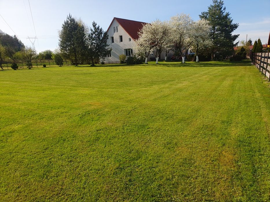 Dom wolnostojący z warsztatem oraz dużym ogrodem