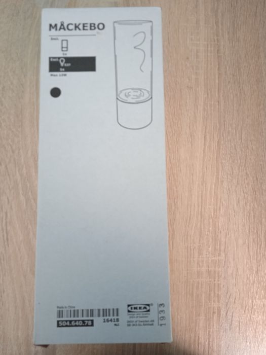 Лампа настольная (ночник) Ikea