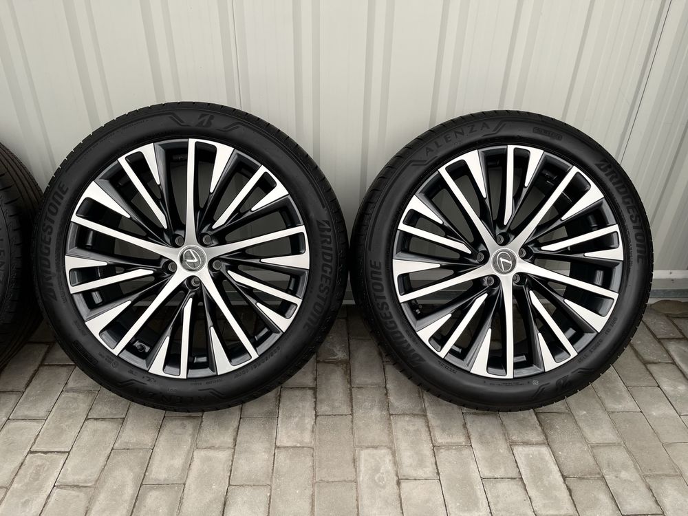 Komplet oryginalnych kół letnich LEXUS RX 21’ 5x114,3 Jak nowe! 23r!