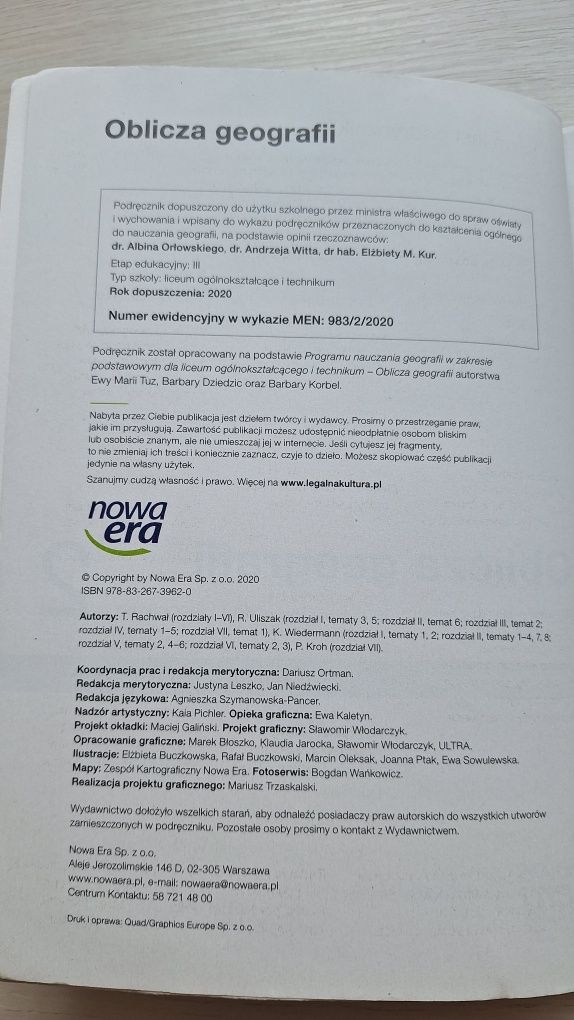 Oblicza geografii 2 - podręcznik i karty pracy