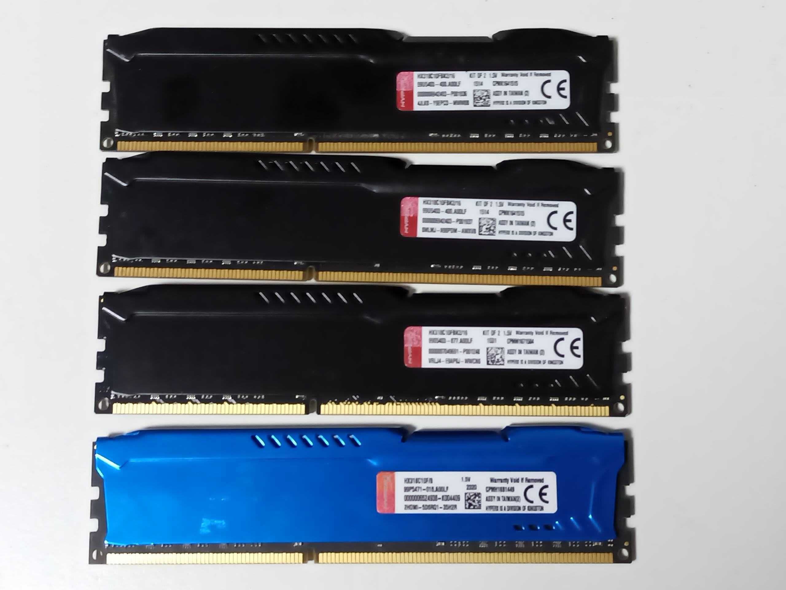 8Gb  DDR3 PC3-14900 1866/1600MHZ Kingston HyperX. Игровая.