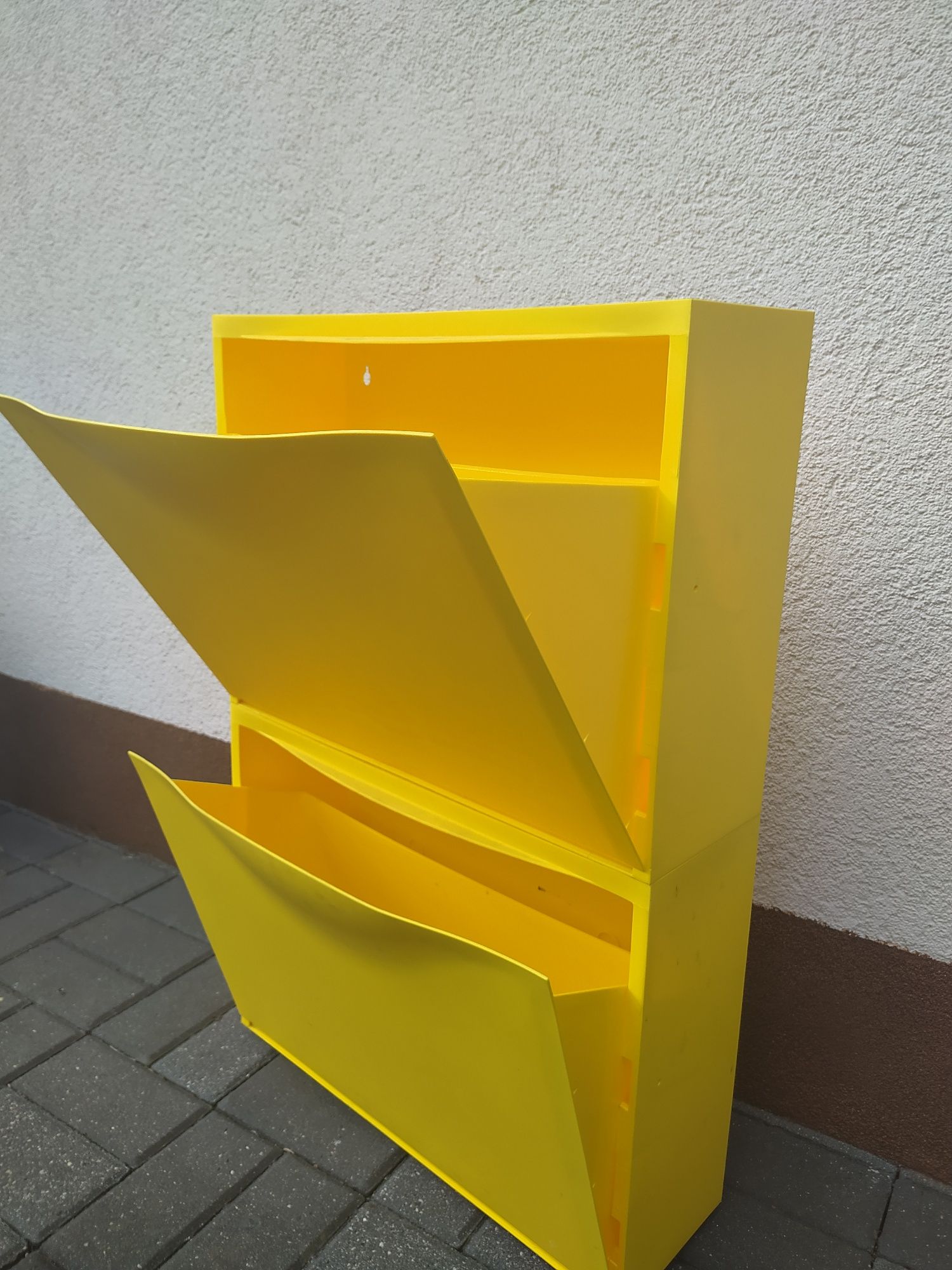 Szafki Ikea Trones 2 szt żółte na zabawki