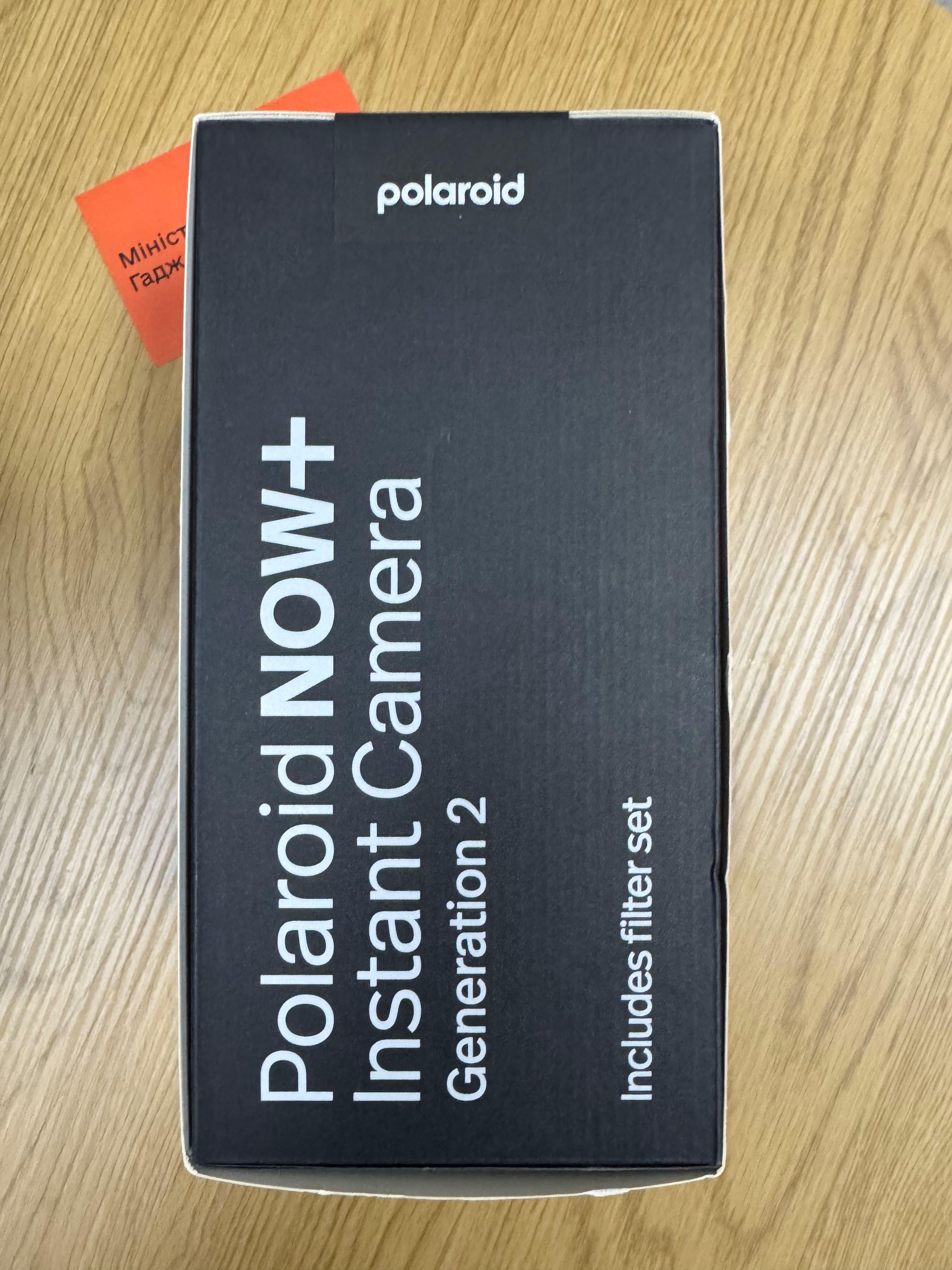 Polaroid Now+ Gen 2 Black з додатковими фільтрами