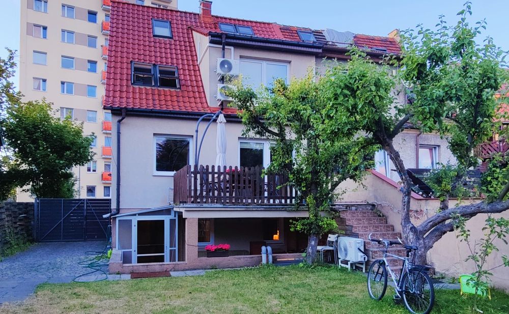 Gdańsk Brzeźno, apartament z tarasem 500m do plaży!!! Klimatyzacja!!!