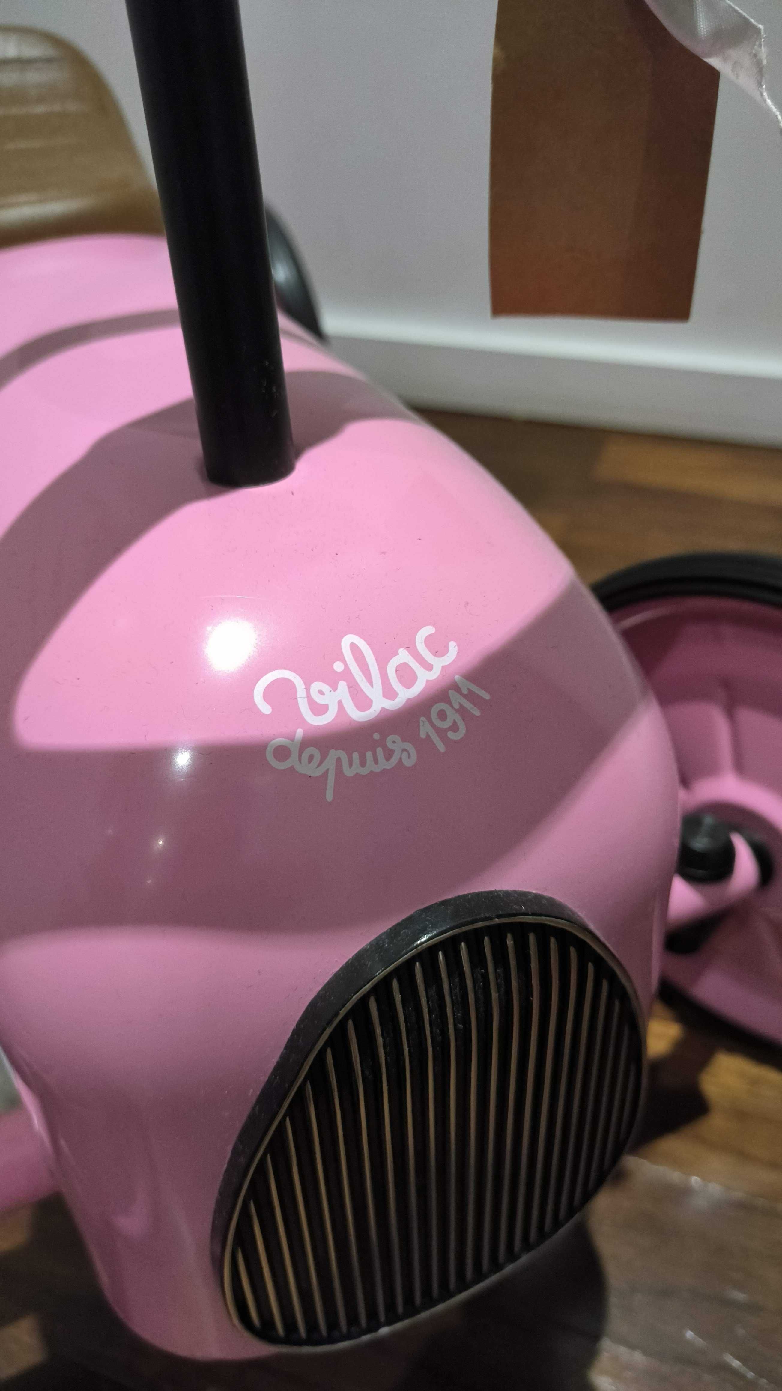 Carrinho andador Vintage Vilac Cor-de-Rosa