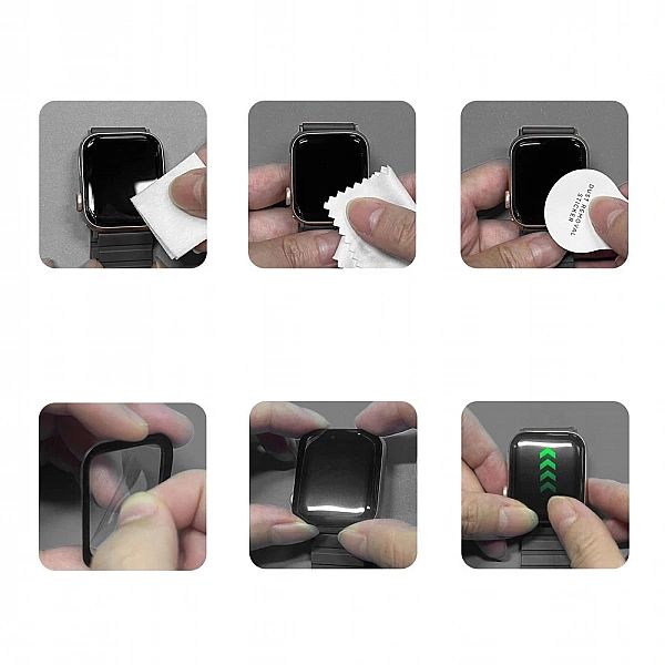 Szkło hybrydowe Tech-Protect Glass Flex+ 2-pack na Garmin Forerunner 5