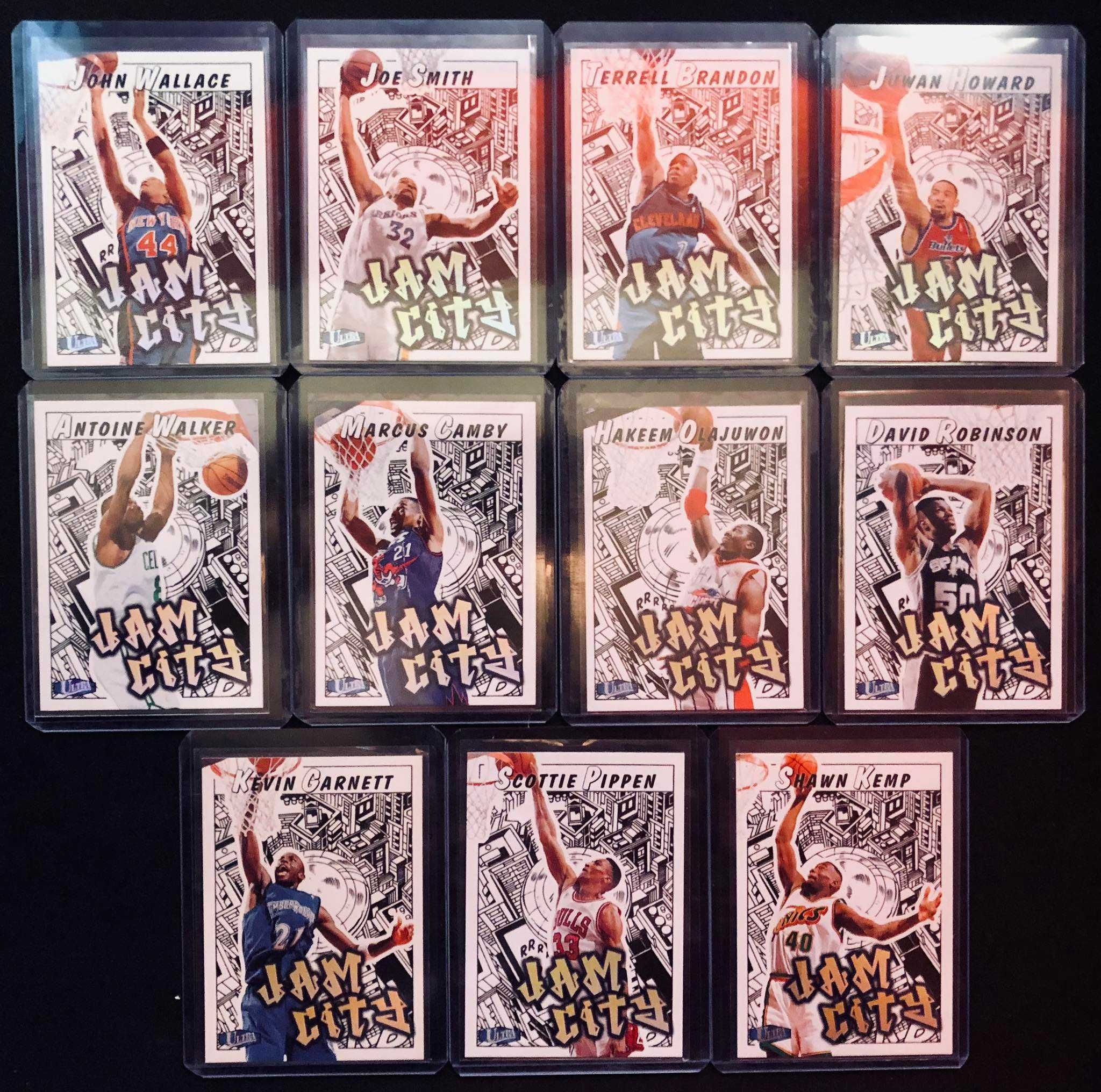 karty NBA---JAM CITY 1997---zestaw