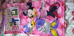 Toalha Praia Minnie & Margarida 1,35m x 70cm - Nova