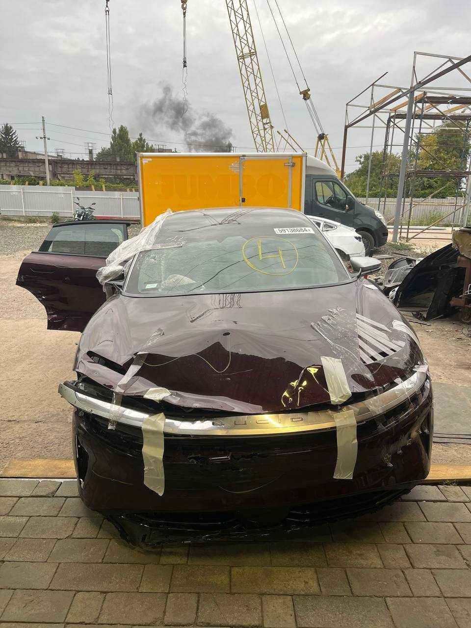 Розбір шрот розборка Lucid Air Grand Touring 2023 запчастини ЛУЦЬК