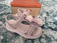 Buty sandały Azaleia brazylijskie rozmiar 37 pudrowy róż pielgrzymka