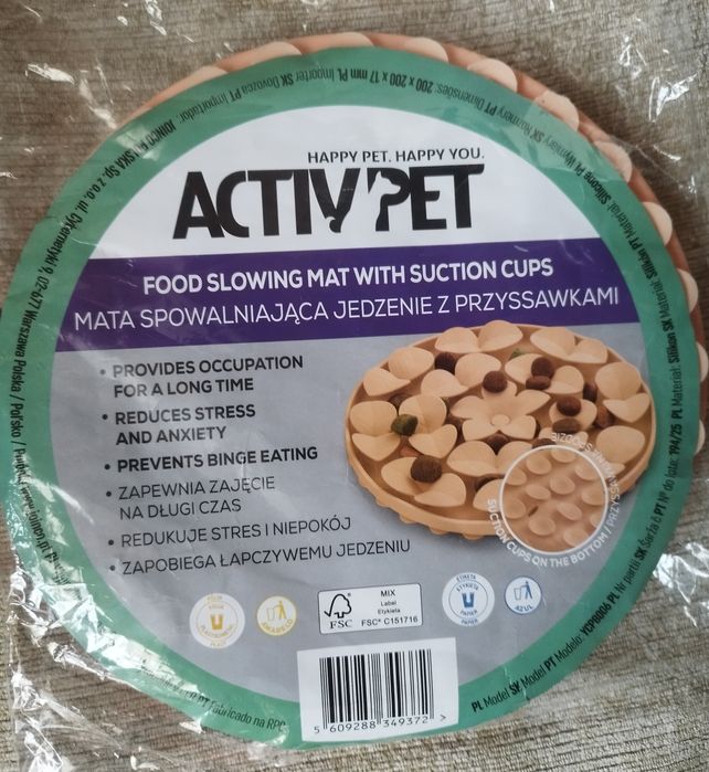 Mata spowalniająca jedzenie dla psa/kota