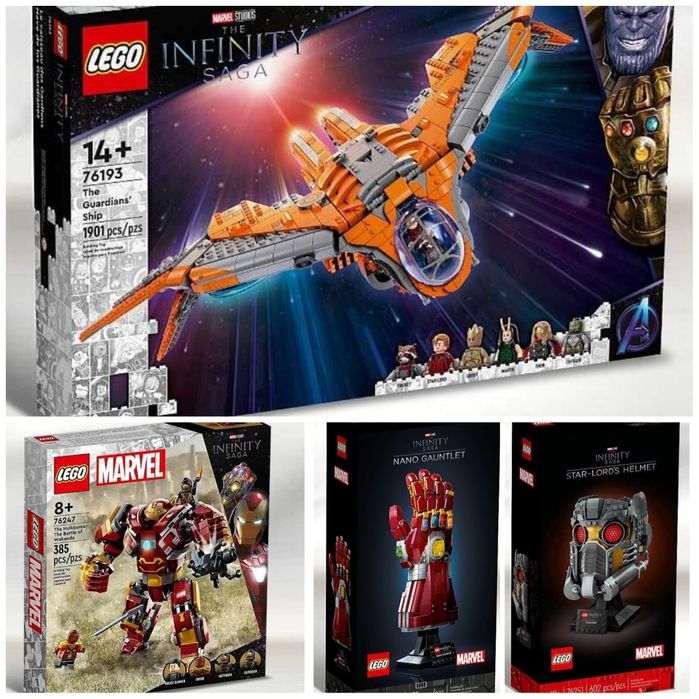 11 НАБОРІВ lego Marvel Super heroes лего Марвел герої месники avengers