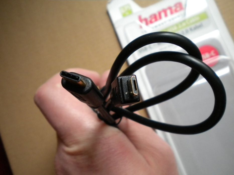 Кабель шнур Hama Usb-c - Micro Usb 2.0 Type-c 0,75 м