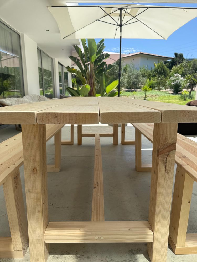 Mesa Rustica Madeira