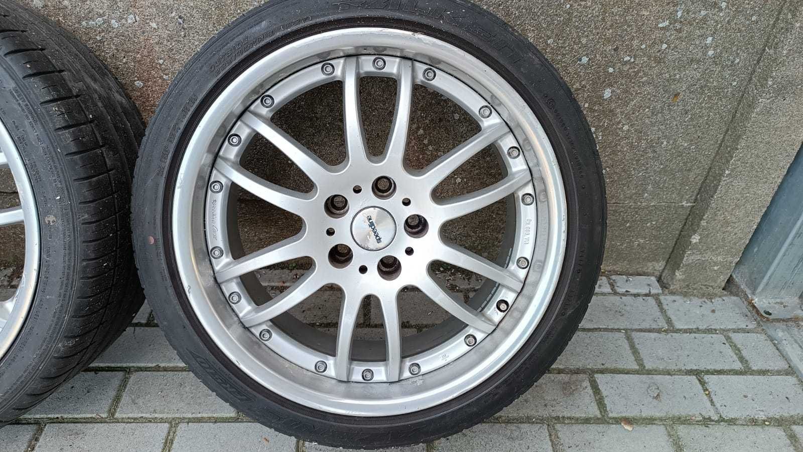 Audi Felgi Spedline Corse 8,5 x 18H2 + opony 225/40 255/35 R18