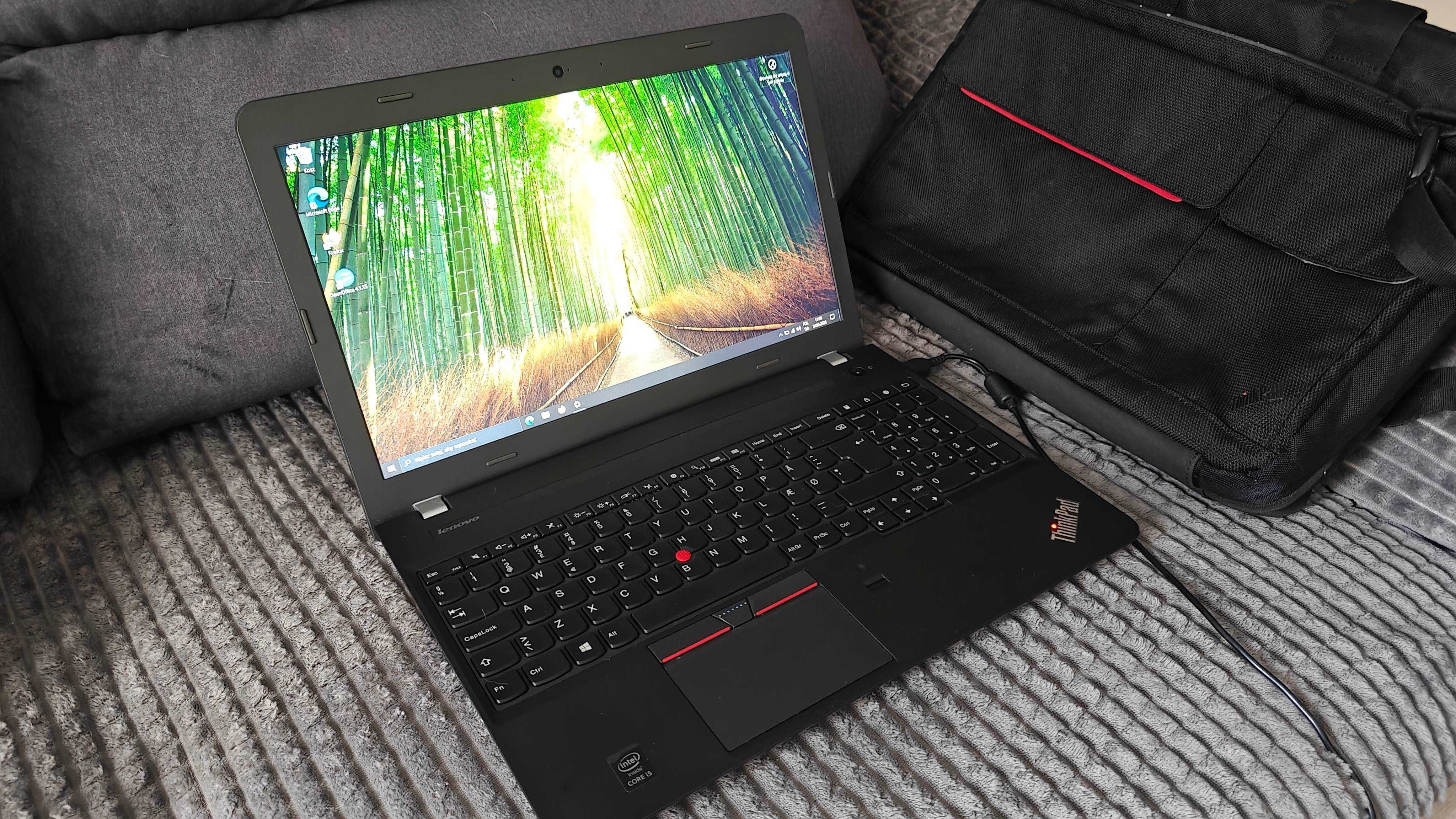 Laptop Lenovo ThinkPad E550 – i5/8 GB RAM/256GB SSD/Win10 Pro/torba