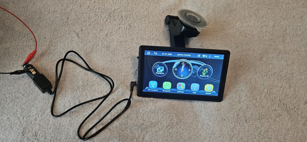 Carplay Android Nawigacja GPS Yanosik Antyradar MapyGoogle Pilot