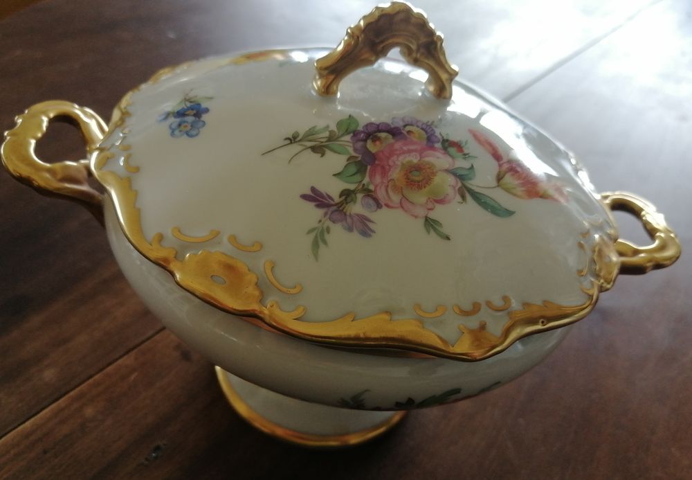 Mini "terrina" decorativa de porcelana da Bavaria