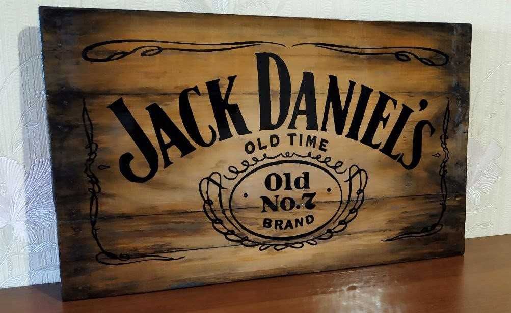 Jack Daniel’s whiskey loft картина лофт ключница Джек Дэниэлс виски