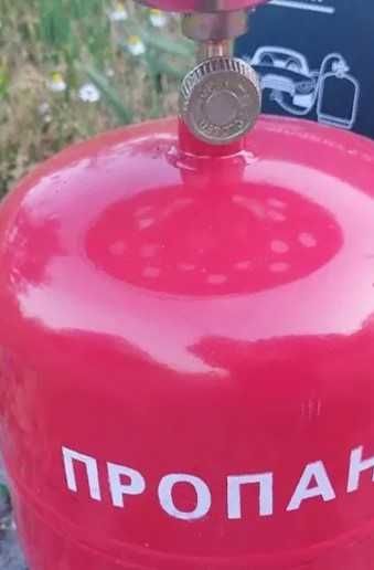 Автономне готування без світла і газу - газовий балон з пальником 8 л