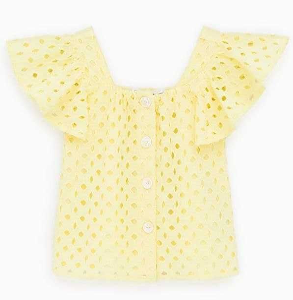 Блузка ,топ на девочку 11-12 лет рост 152 Zara  Новая XS