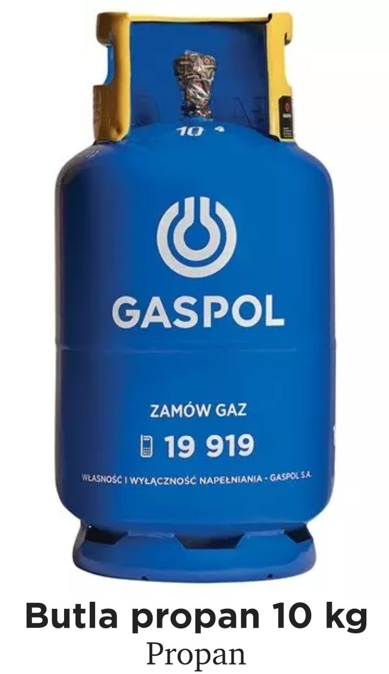 Gaz w butli PROPAN 10KG