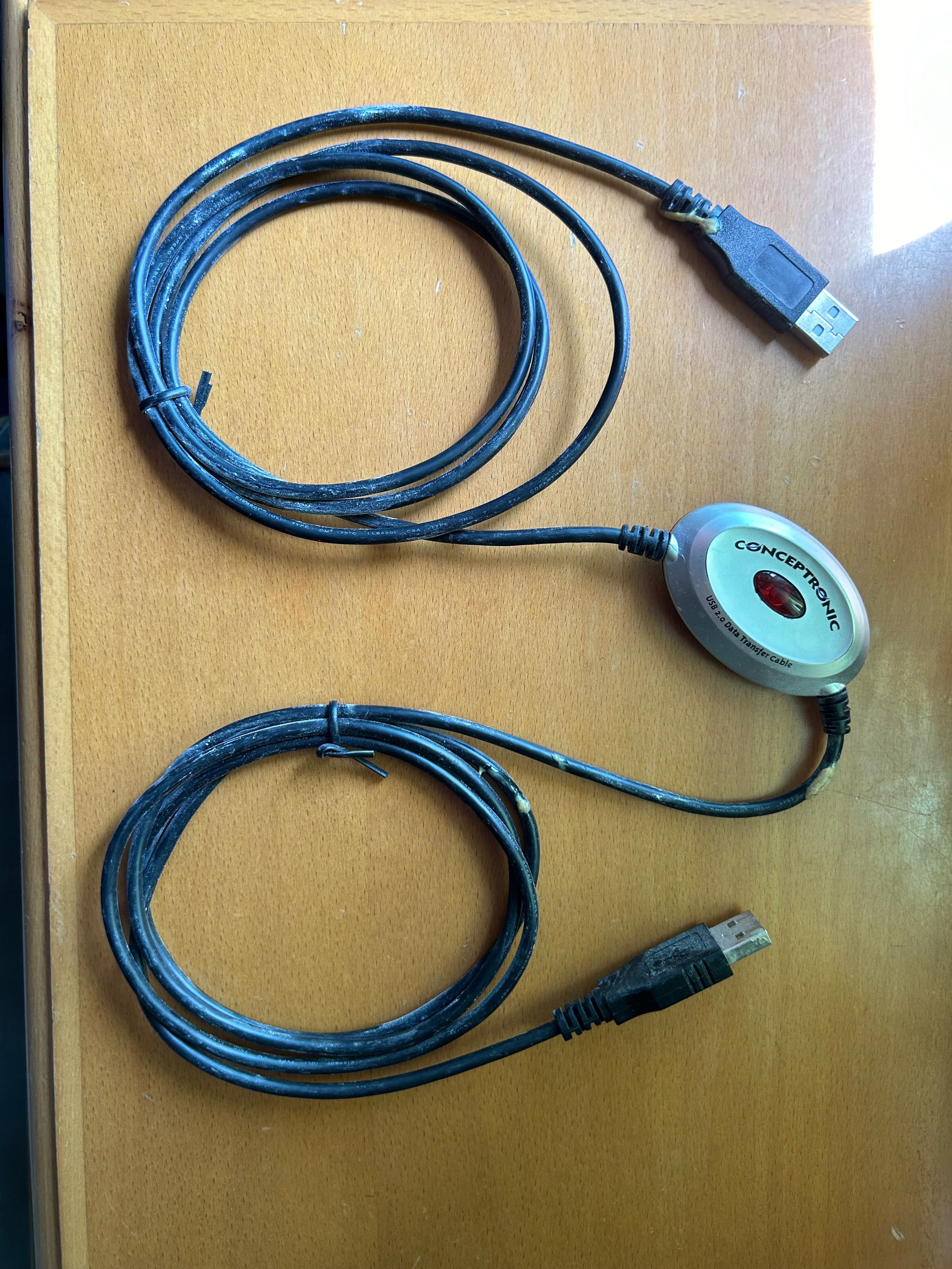 Cabo USB 2.0 A to A / Macho / Macho Conceptronic