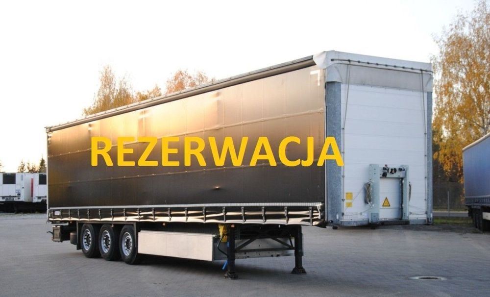 Schmitz Cargobull SCS Kurtyna / Podnoszona oś / Kosz paletowy  SCS, podnoszona oś, kosz paletowy, kosz na koło zapasowe,certyfikat XL