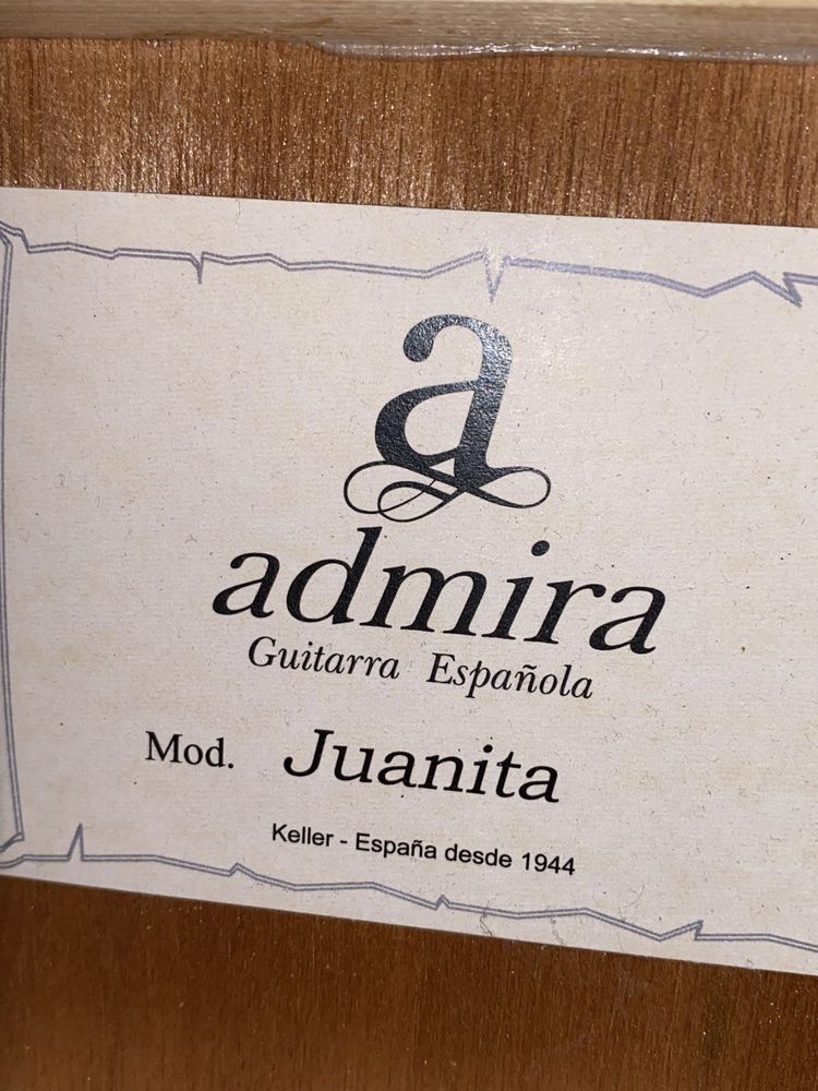 Gitara klasyczna ADMIRA JUANITA + akcesoria
