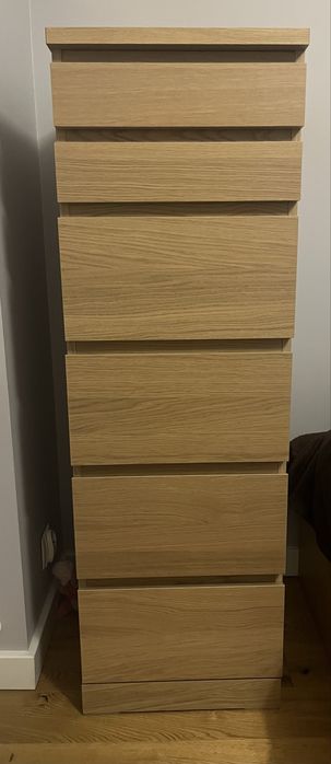 Komoda ikea Malm 6 szuflad
