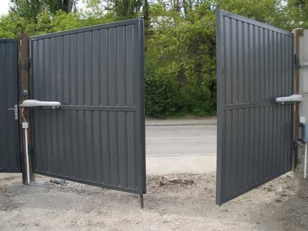 Автоматика для розпашних воріт, Розпашна автоматика для воріт, Ворота