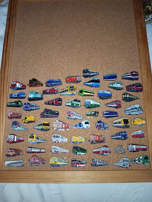 Pins de comboios