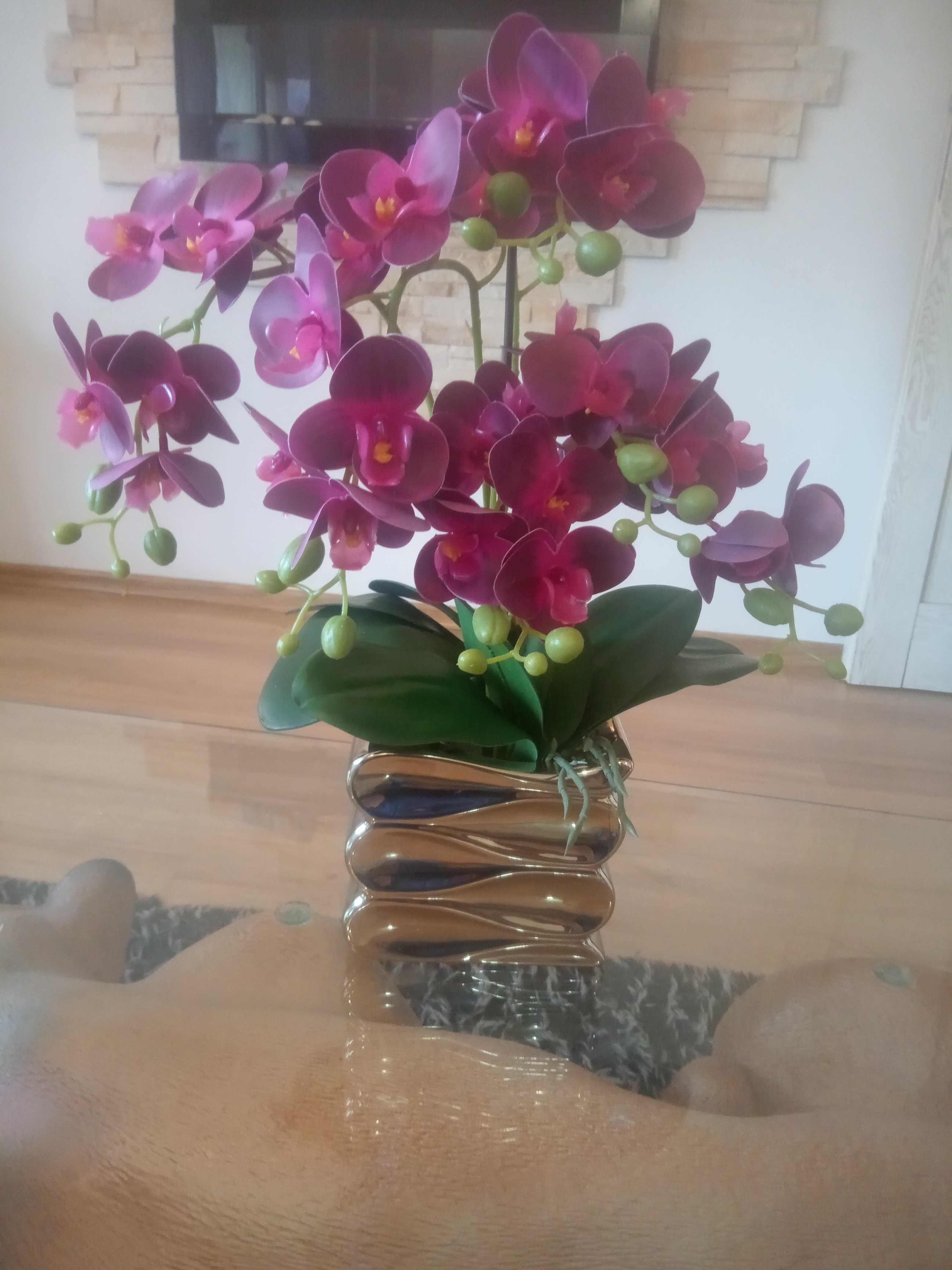 Storczyki w doniczce ceramicznej 120zl